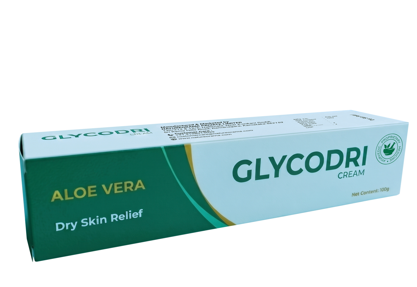 Natureorama Glycodri Cream – Aloe Vera & Shea Butter – Dry Skin Relief