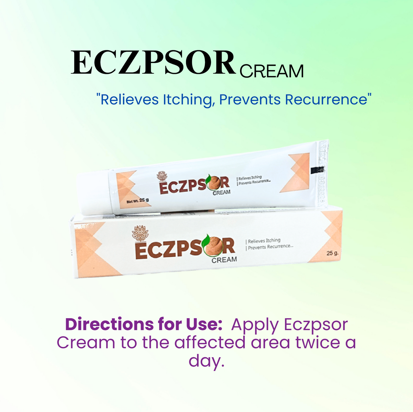 Eczpsor Cream – Relieves Itching & Prevents Recurrence