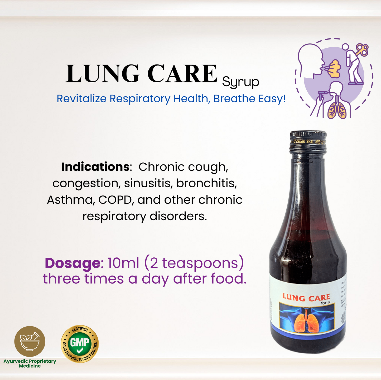 Lung Care Syrup – Support Healthy Lungs & Easy Breathing