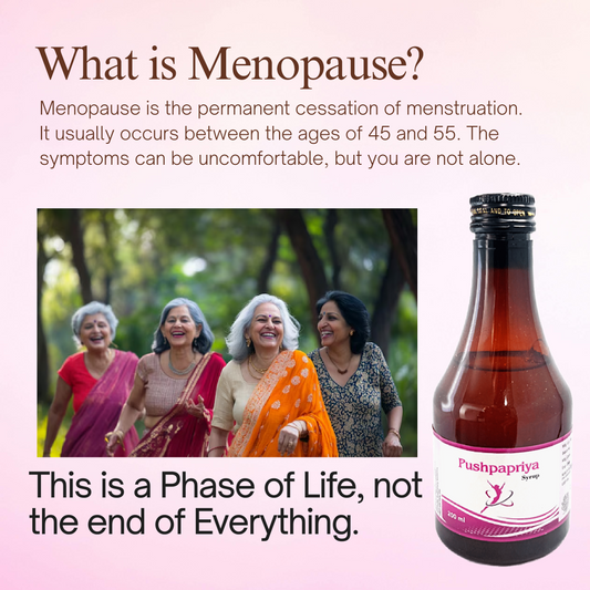 Pushpapriya Syrup – Restore Hormonal Harmony, Rejuvenate Women’s Health!