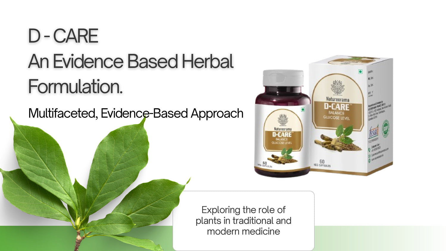 D-care: An Evidence-Based Herbal Formulation.
