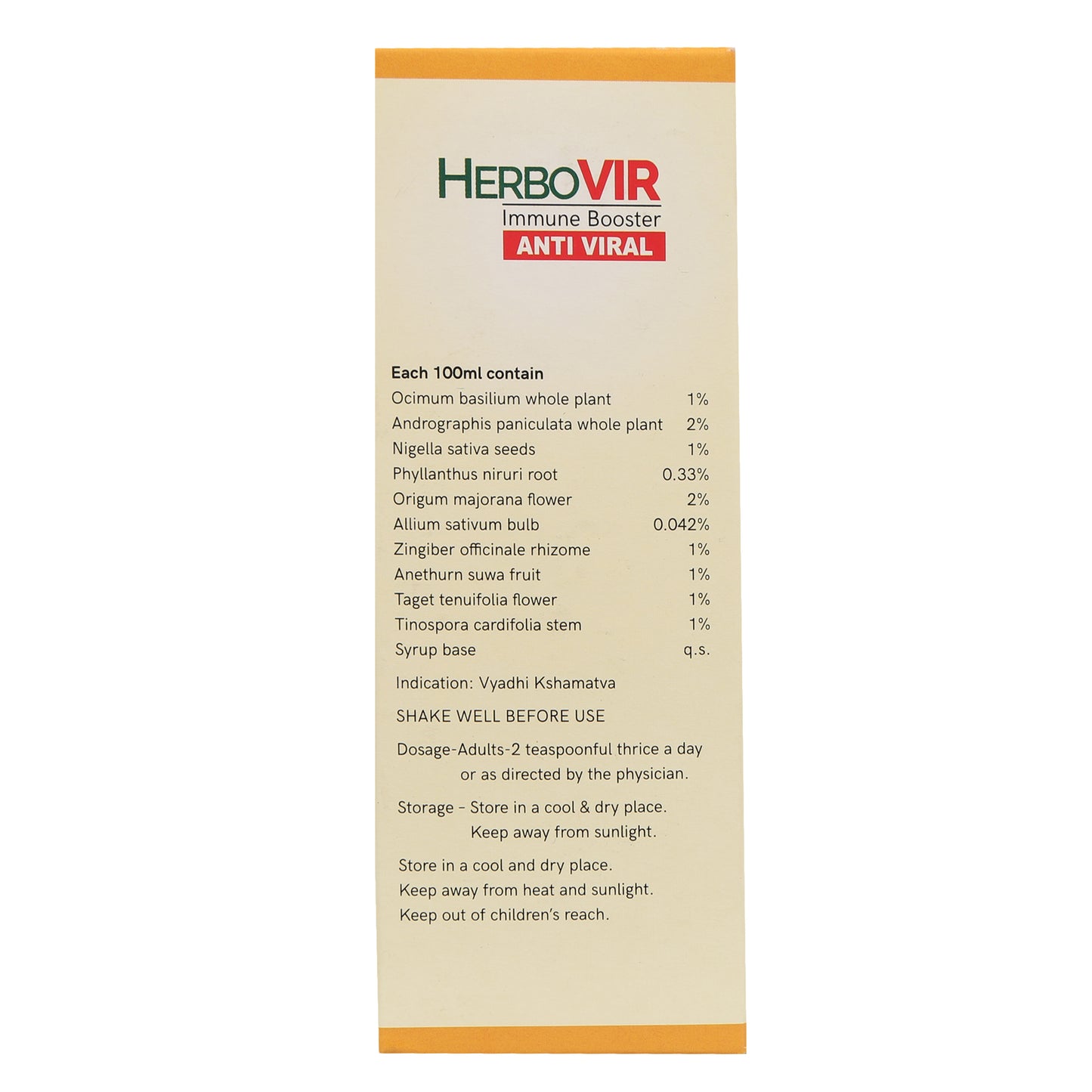 Herbovir - Immune Booster