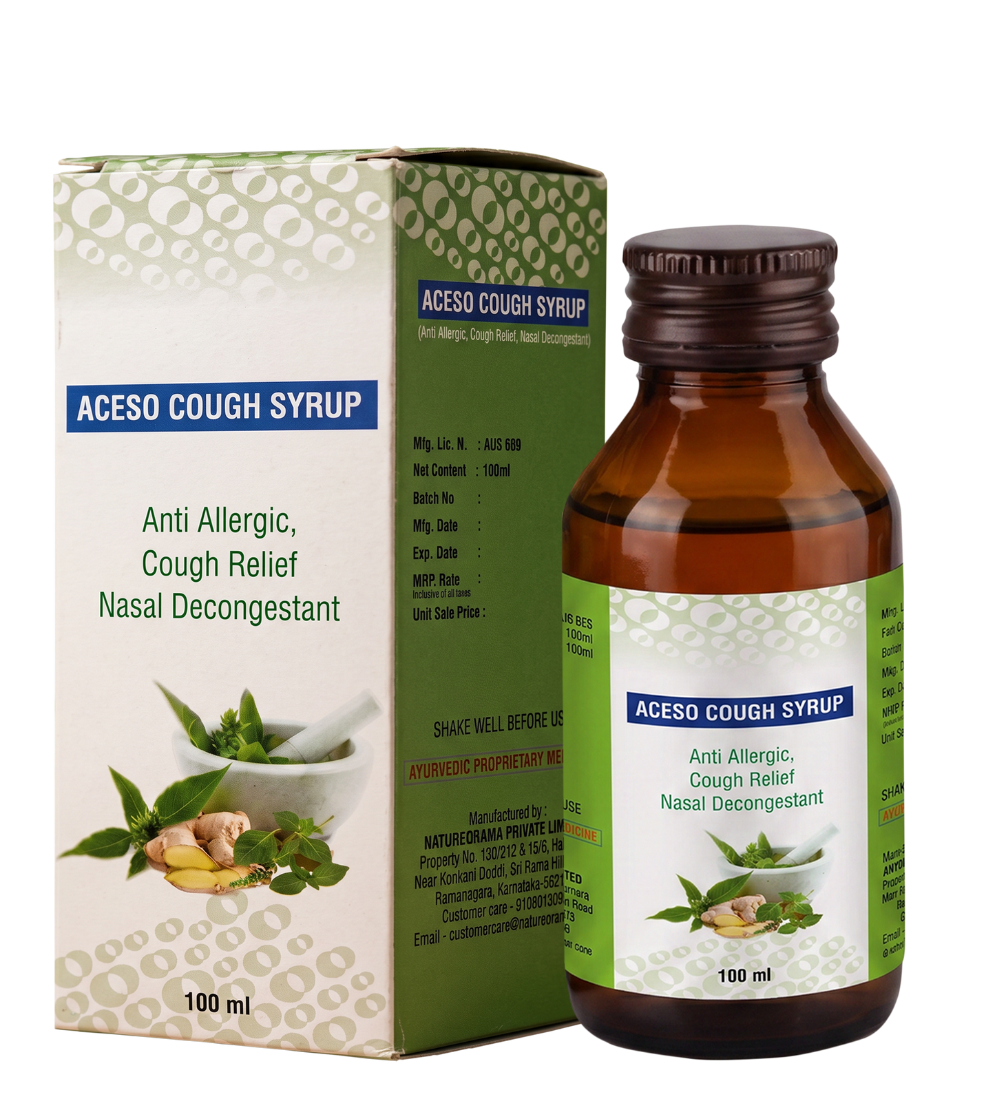 Aceso Cough Syrup – Effective Relief from Cough & Cold