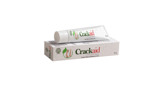 Crackaid Cream – Nourishment and Repair for Cracked Heels and Skin!