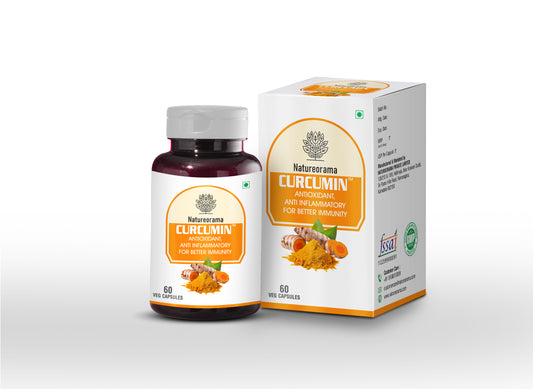 Curcumin Capsules - “Anti-Oxidant & Anti-Inflammatory for Better Immunity”