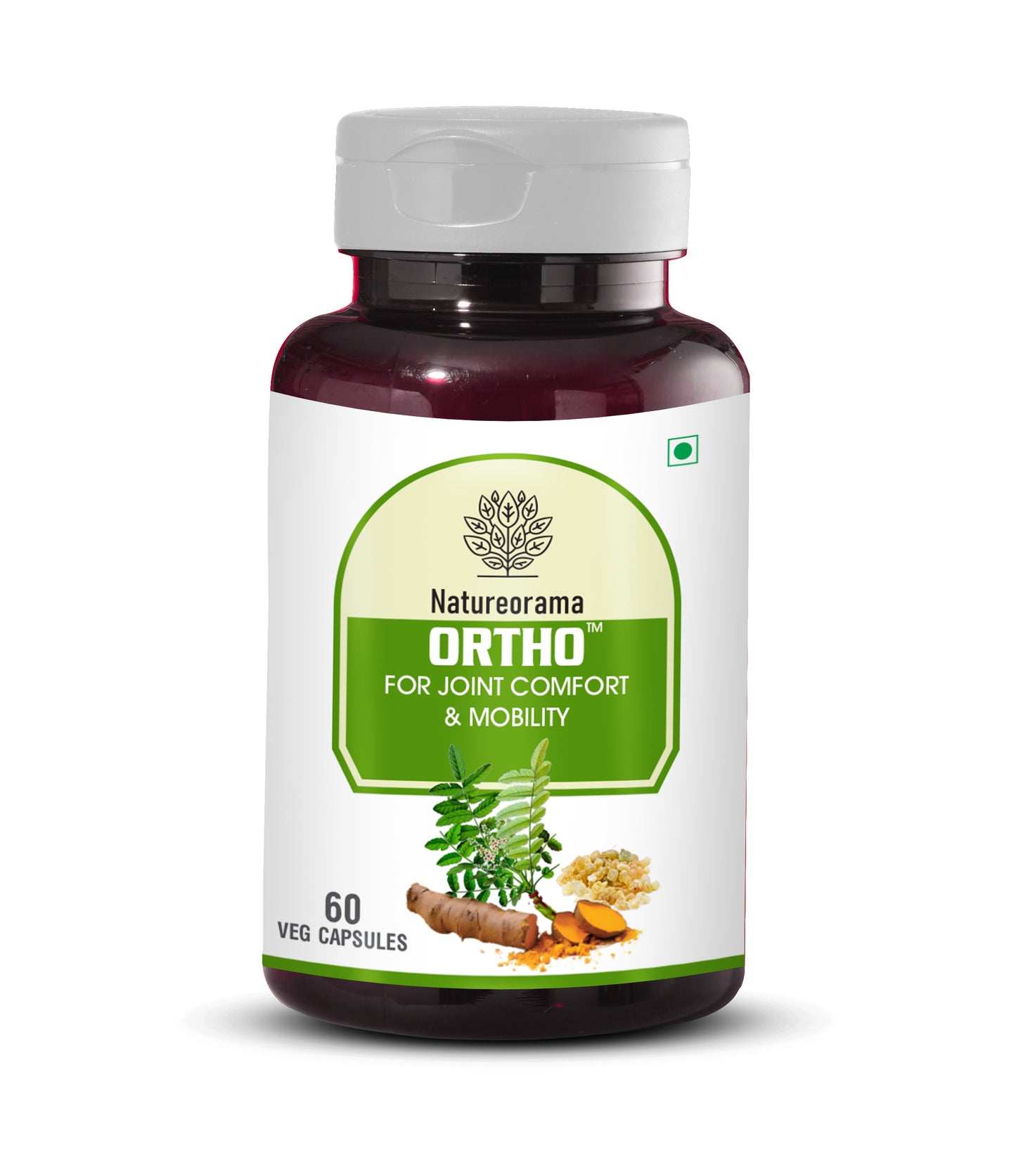 Ortho Capsules – Natural Joint Support with Boswellia & Curcumin for Arthritis Relief