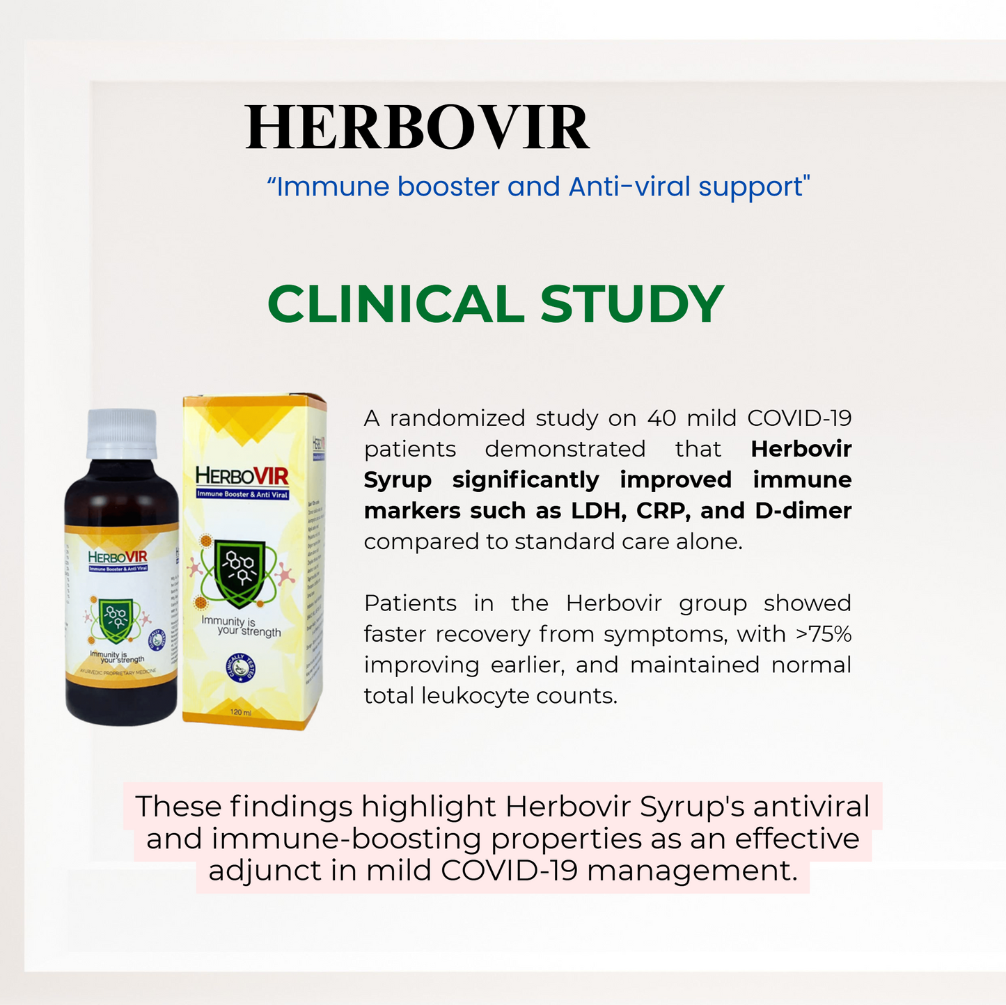 Herbovir Syrup – Strengthen Immunity Naturally