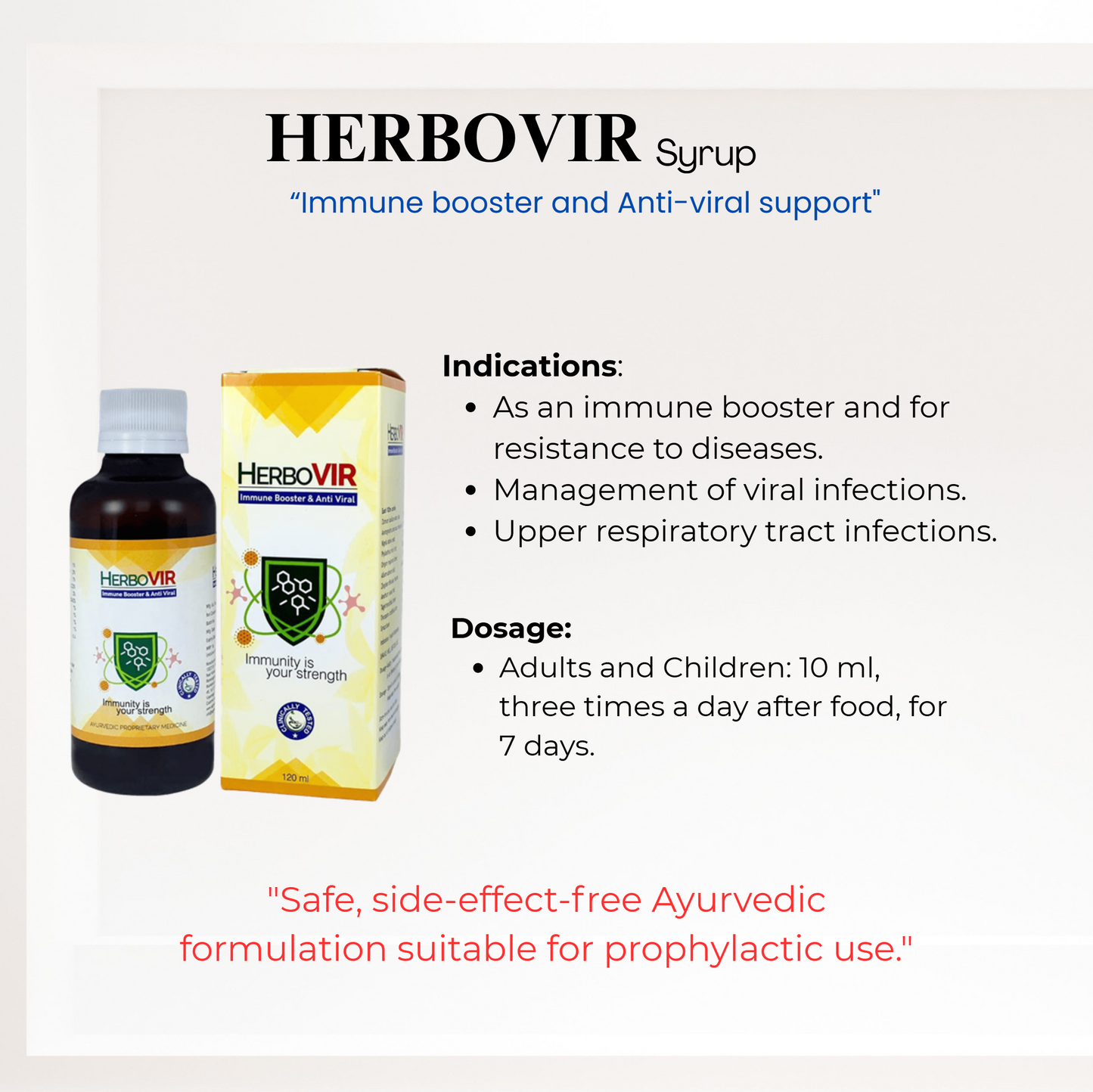 Herbovir Syrup – Strengthen Immunity Naturally