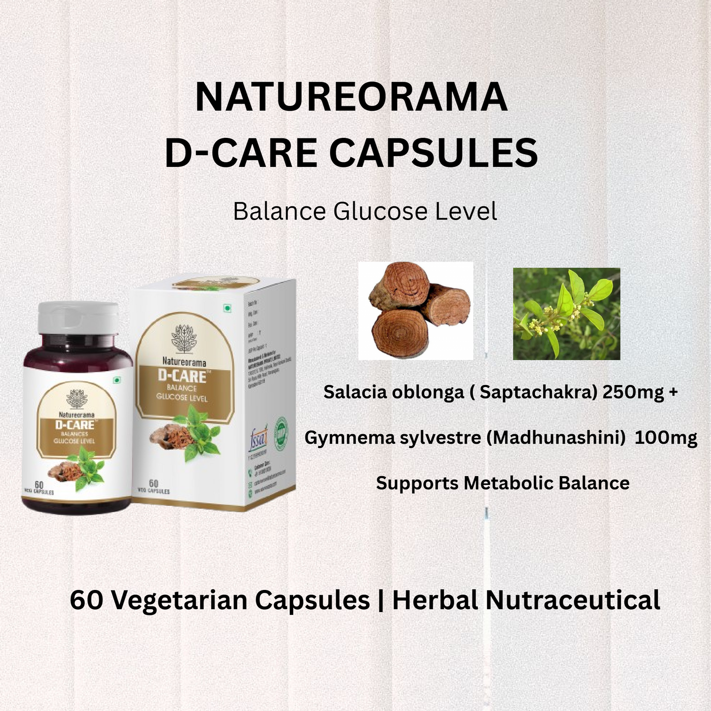 D-Care Capsules – Balance Glucose Level!