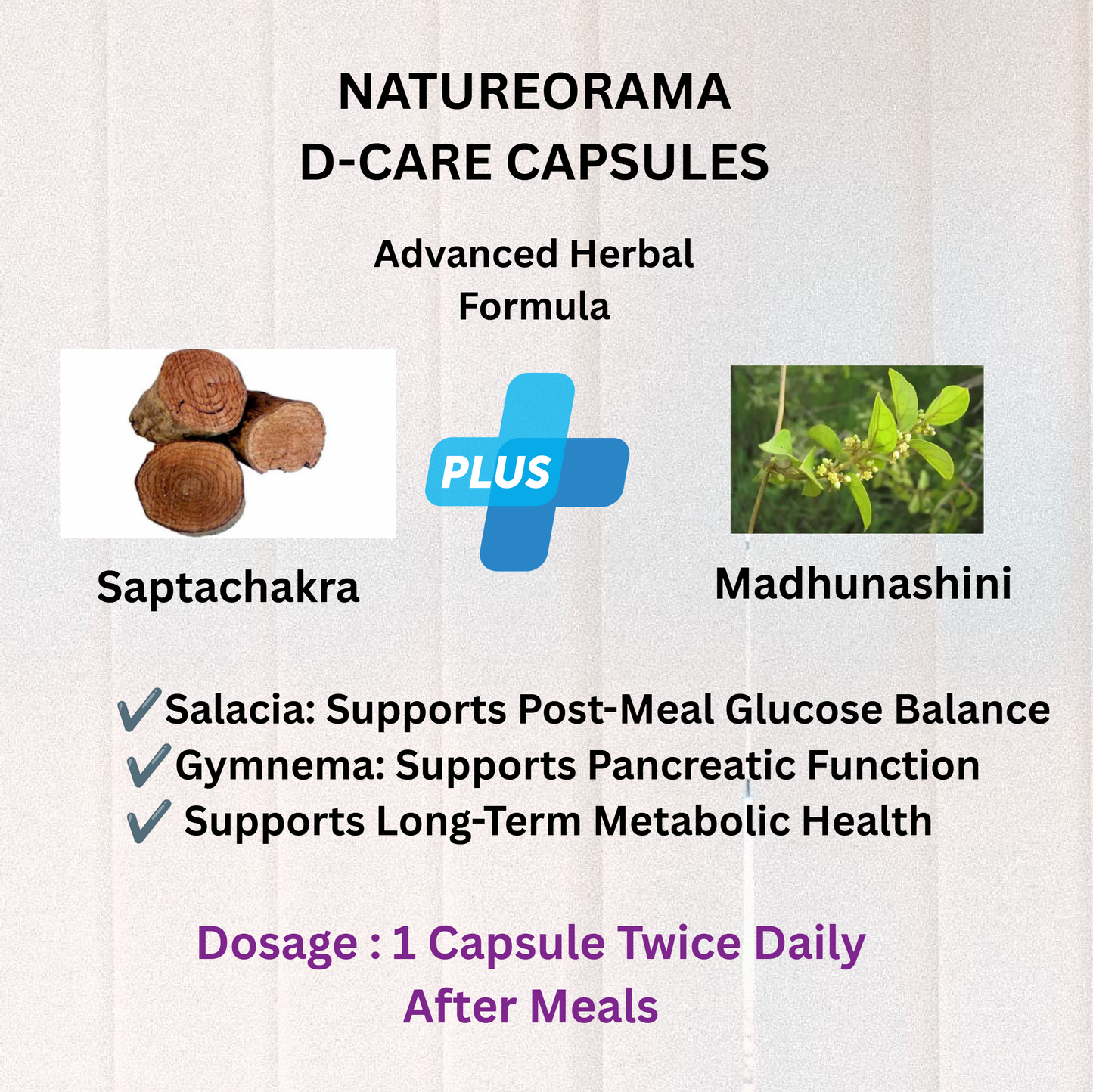 D-Care Capsules – Balance Glucose Level!