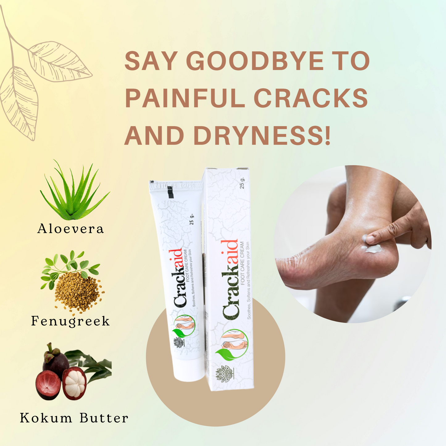 Crackaid Cream – Heal Cracked Skin Naturally