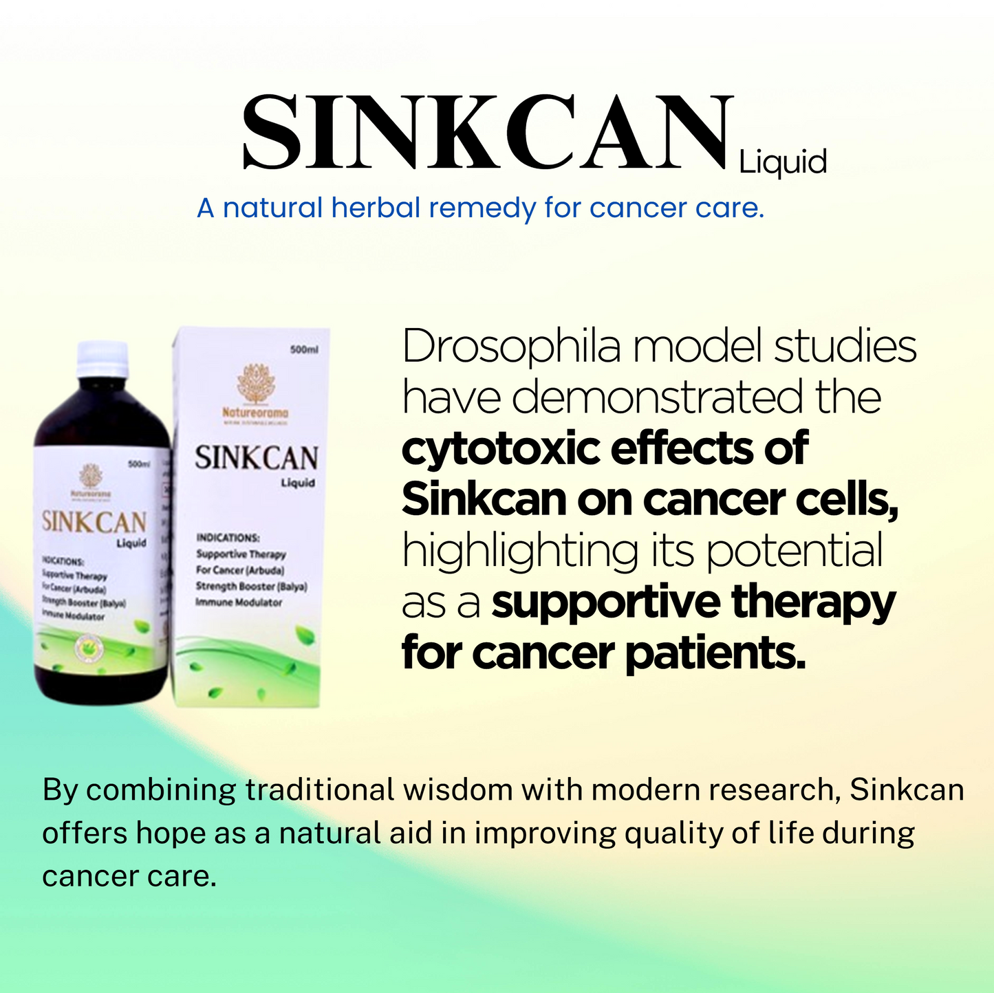 Sinkcan Liquid – Comprehensive Ayurvedic OncoCare Support