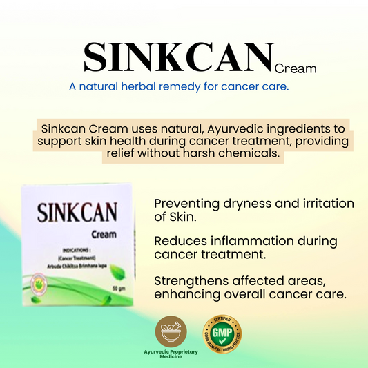 SINKCAN CREAM - Supporting Healing, Enhancing Cancer Care!