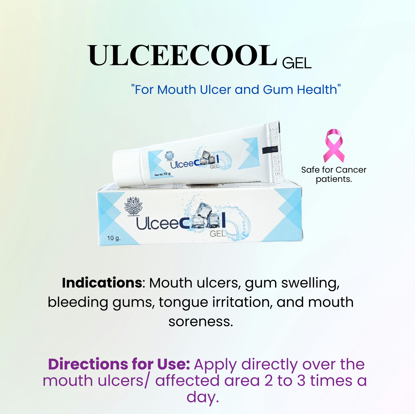 Ulceecool Gel – For Mouth Ulcer & Gum Health