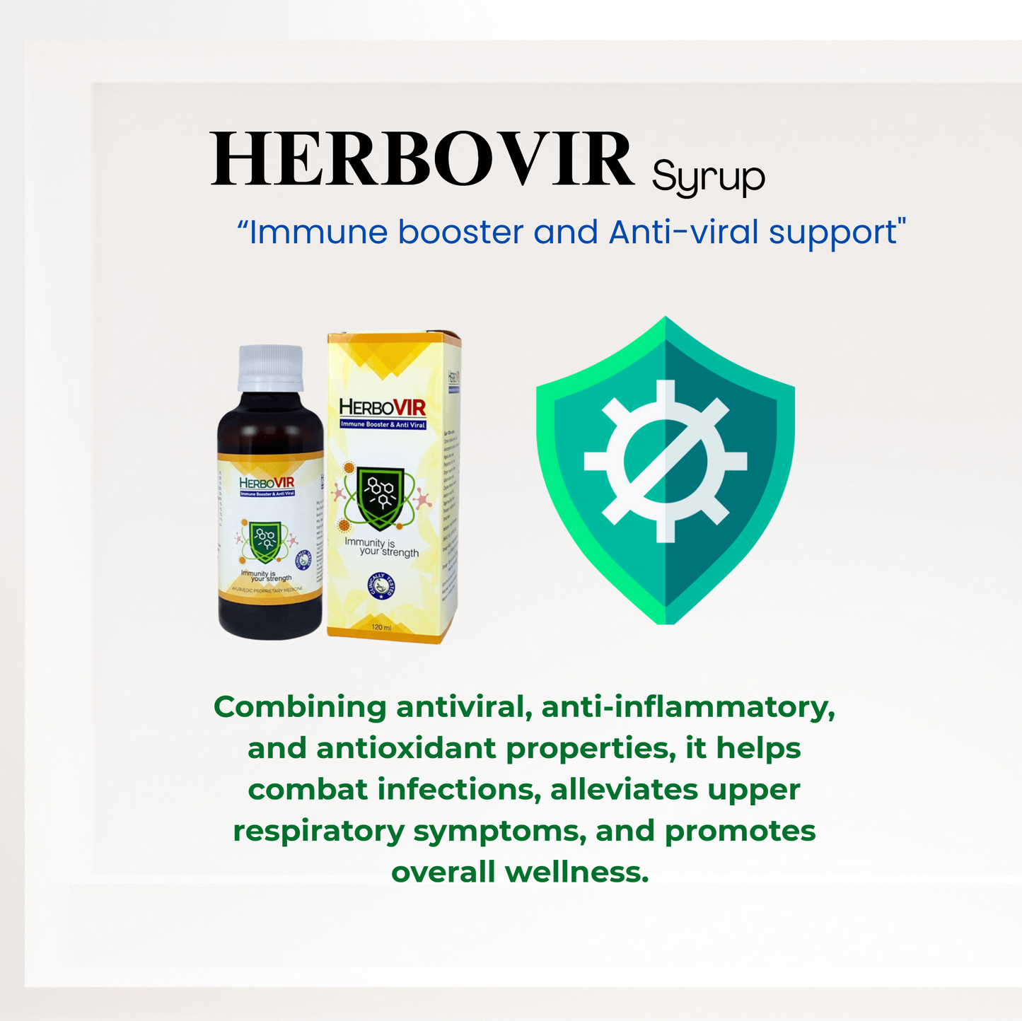 Herbovir Syrup – Strengthen Immunity Naturally